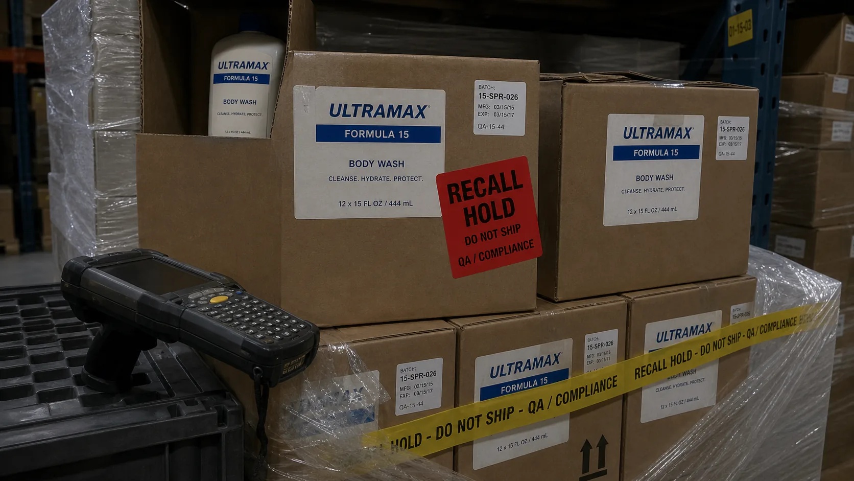 Recall hold warehouse custody photograph