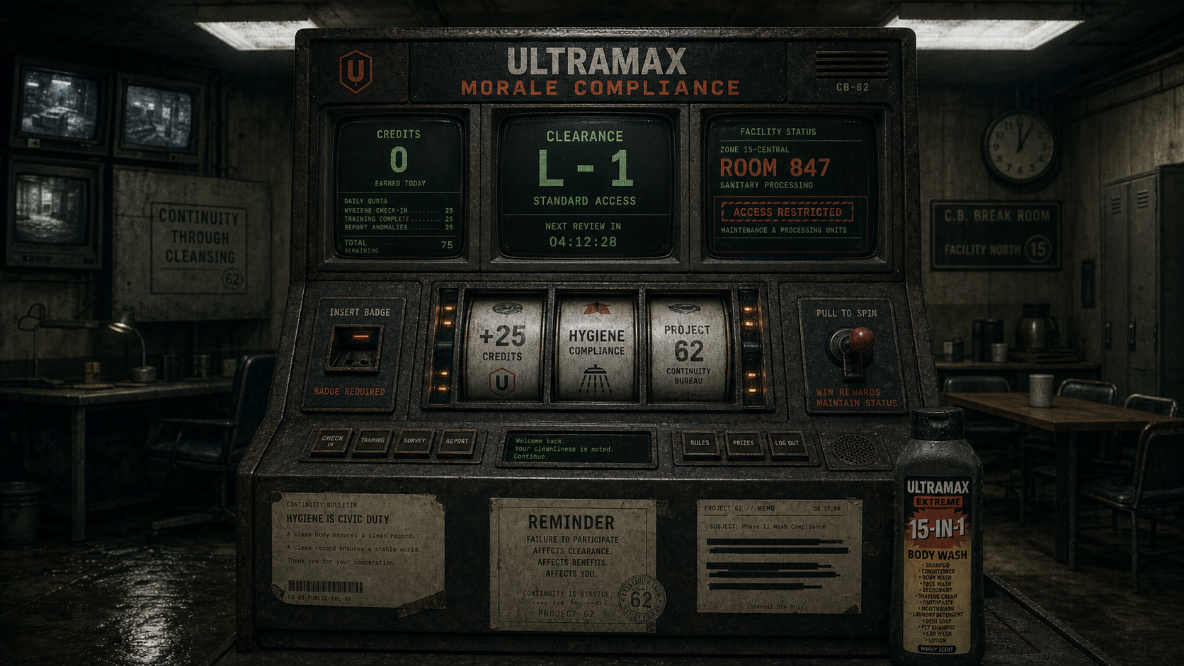 ULTRAMAX morale compliance terminal machine